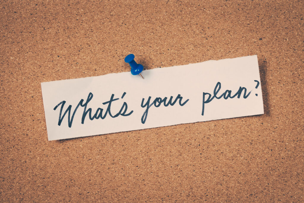 WhatsYourPlan AdobeStock 85627818