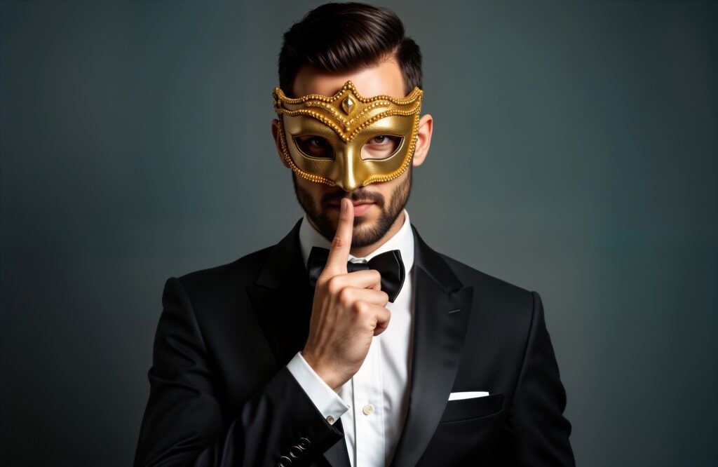 Masked man masquerading as someone he is not serves as warning to homeowners to hire only actively licensed contractors.