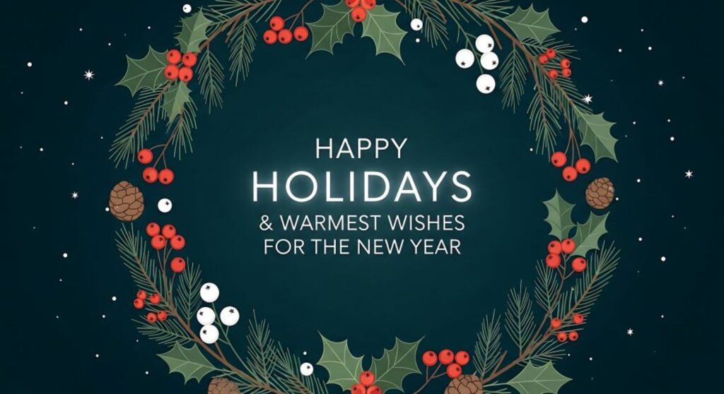 In 2025, Ed Neir Construction wishes Happy Holidays to all and warmest wishes for the News Year