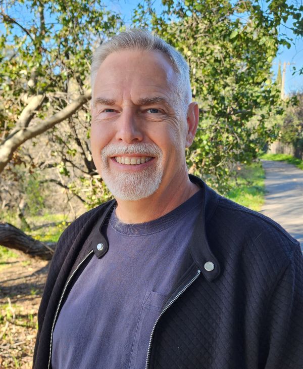 Ed Neir, licensed general contractor, expert provider of home, commercial, and Ag construction solutions, on a trail.