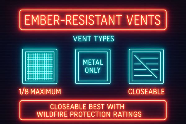 EmberResistantVents