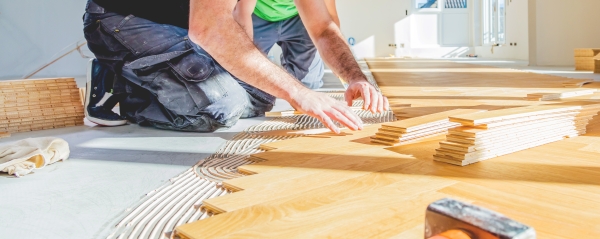 Ed Neir Construction provides great whole-house flooring options, like pre-finished, engineered hardwood expertly installed.
